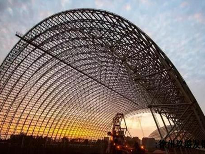 電廠(chǎng)干煤棚筒殼網(wǎng)架